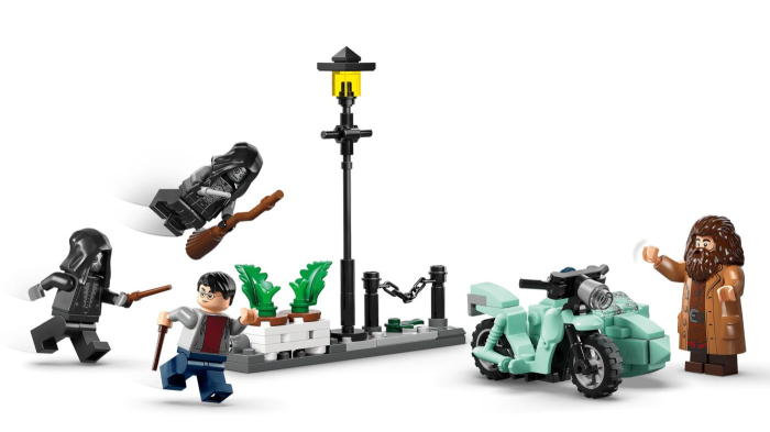 LEGO HARRY POTTER HAGRID SI HARRY IN FUGA DE PE ALEEA BOSCHETELOR 76459 [11]