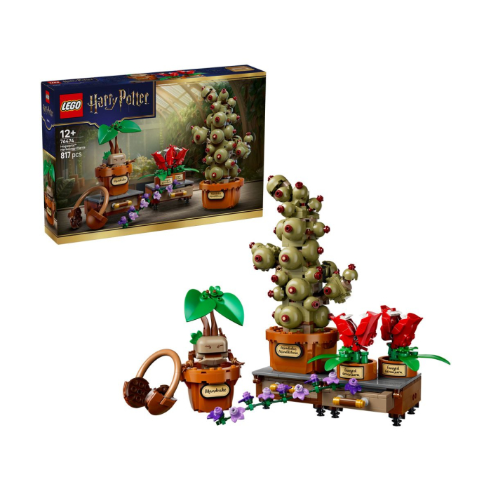 LEGO HARRY POTTER PLANTE PENTRU ORA DE IERBOLOGIE DE LA HOGWARTS 76474 [9]