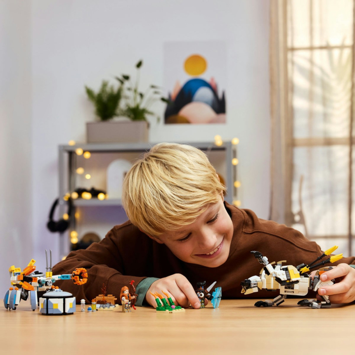 LEGO HORIZON ADVENTURES ALOY SI VARL VS SHELL WALKER SI SAWTOOTH 77037 [4]