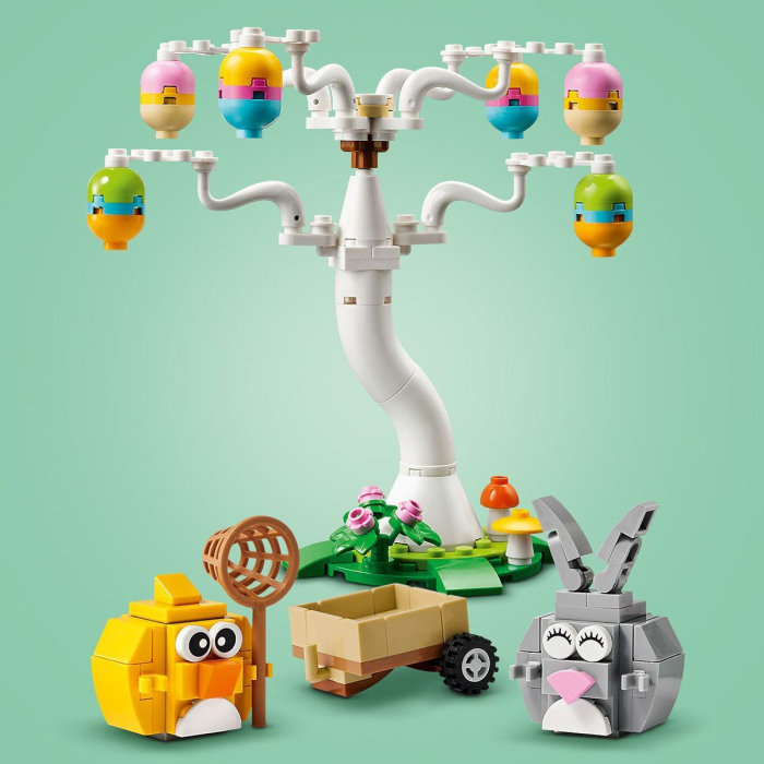 LEGO ICONICS IEPURAS SI VANATOARE DE OUA DE PASTE 40808 [5]