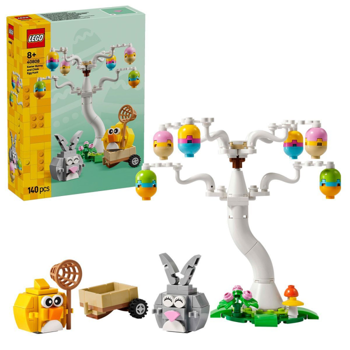 LEGO ICONICS IEPURAS SI VANATOARE DE OUA DE PASTE 40808 [9]