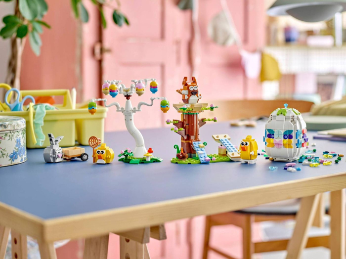 LEGO ICONICS IEPURAS SI VANATOARE DE OUA DE PASTE 40808 [7]