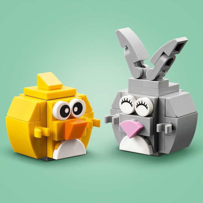LEGO ICONICS IEPURAS SI VANATOARE DE OUA DE PASTE 40808 [3]