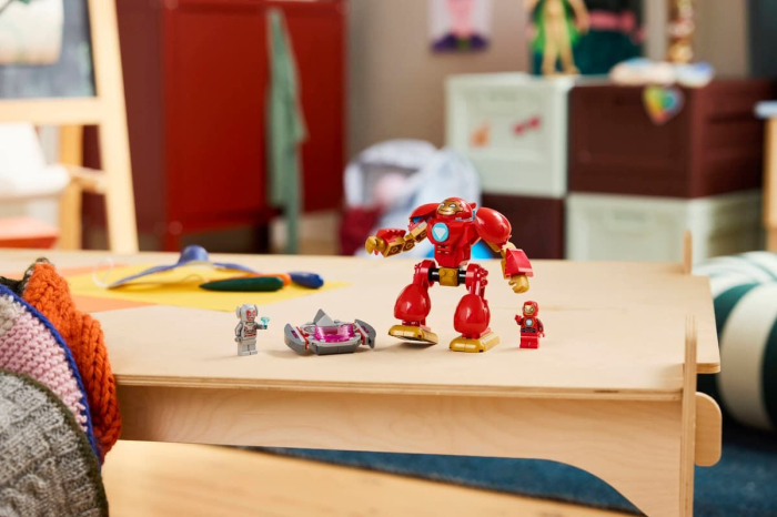 LEGO MARVEL IRON MAN SI PRIETENII SAI UIMITORI ULTRON VS IRON MAN 11209 [9]