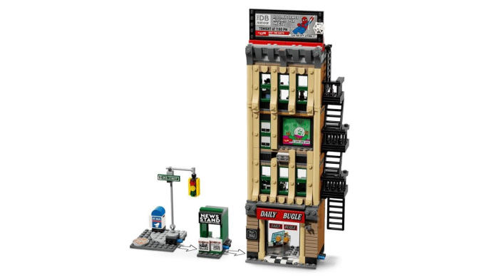 LEGO MARVEL OMUL PAIANJEN VS MYSTERIO DAILY BUGLE 76342 [10]
