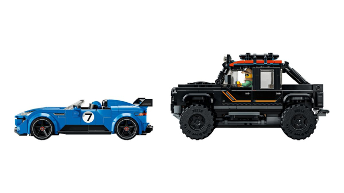 LEGO SPEED CHAMPIONS JAGUAR PROJECT 7 SI LAND ROVER DEFENDER 77264 [9]