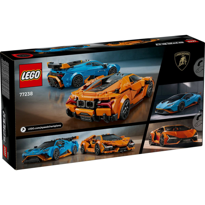 LEGO SPEED CHAMPIONS LAMBORGHINI REVUELTO SI HURACAN STO 77238 [8]