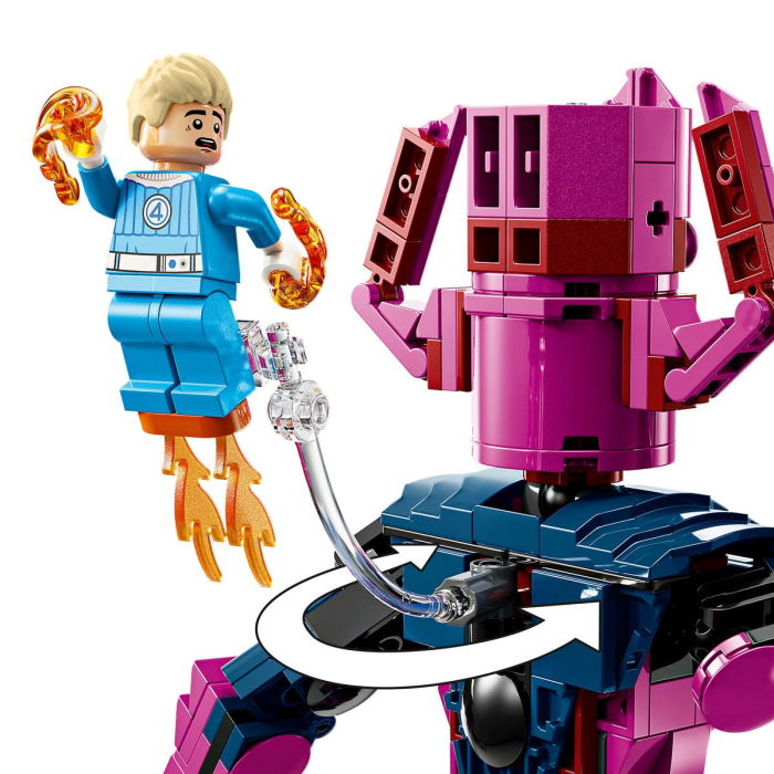 LEGO SUPER HEROES FIGURINA DE CONSTRUCIE CEI 4 FANTASTICI VS GALACTUS 76316 [6]