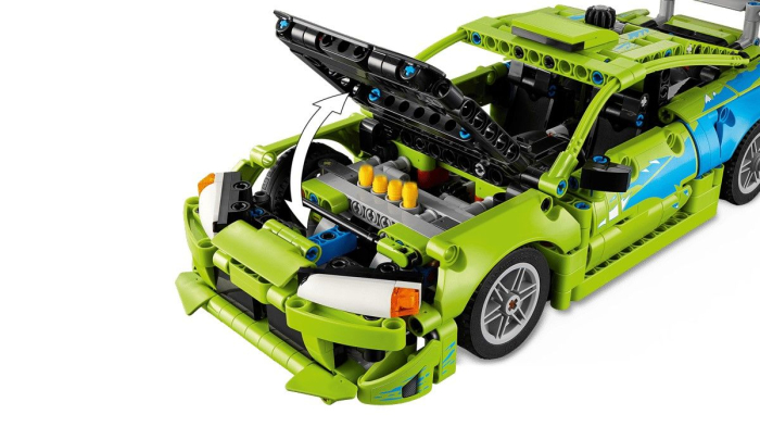 LEGO TECHNIC MASINA MITSUBISHI ECLIPSE DIN FAST AND FURIOUS 42229 [11]