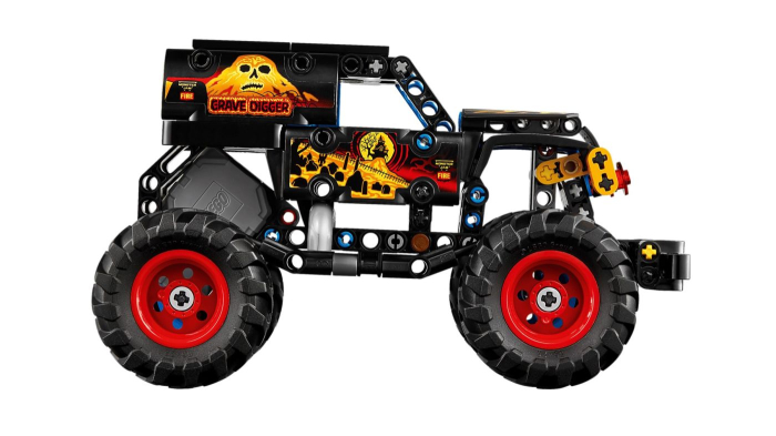 LEGO TECHNIC MONSTER JAM GRAVE DIGGER FOC SI GHEATA 42219 [8]