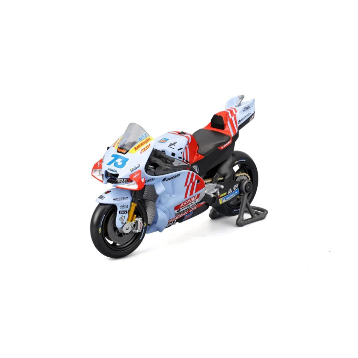 MAISTO MOTOCICLETA METALICA DUCATI DESMOSEDICI GP TEAM GRESINI RACING SCARA 1 LA 18 [2]