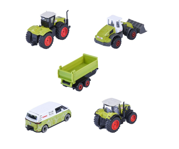 MAJORETTE CLASS SET 5 VEHICULE AGRICOLE METALICE FARM 7.5CM [2]