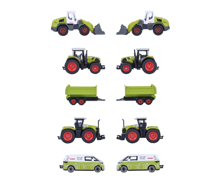 MAJORETTE CLASS SET 5 VEHICULE AGRICOLE METALICE FARM 7.5CM [4]
