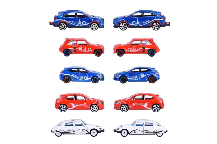 MAJORETTE FRENCH TOUCH SET 5 MASINUTE METALICE SCARA 1:64 [4]