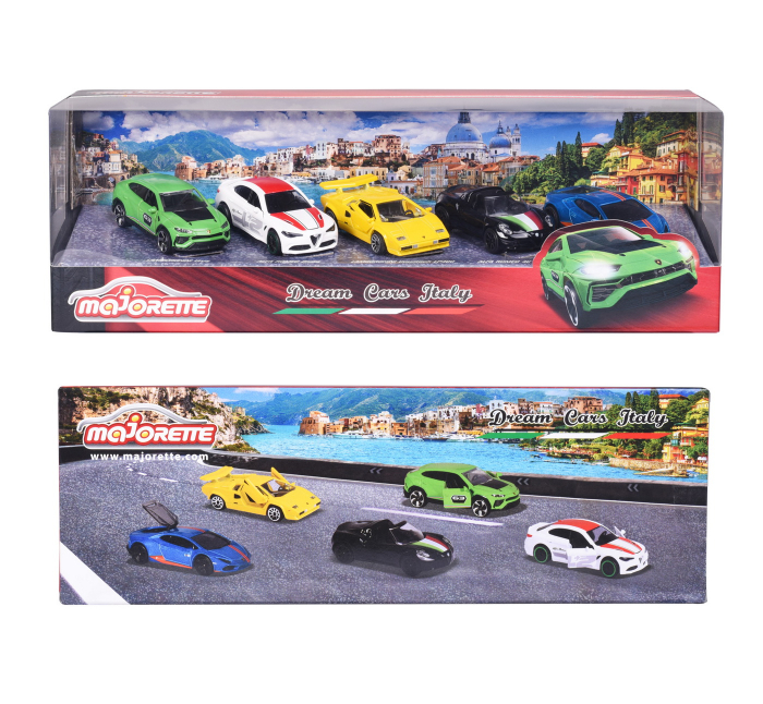 MAJORETTE SET 5 MASINI DIN METAL DREAMS ITALY [6]