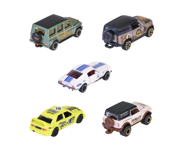 MAJORETTE SET 5 MASINUTE METALICE CASTHEADS 7.5CM [4]
