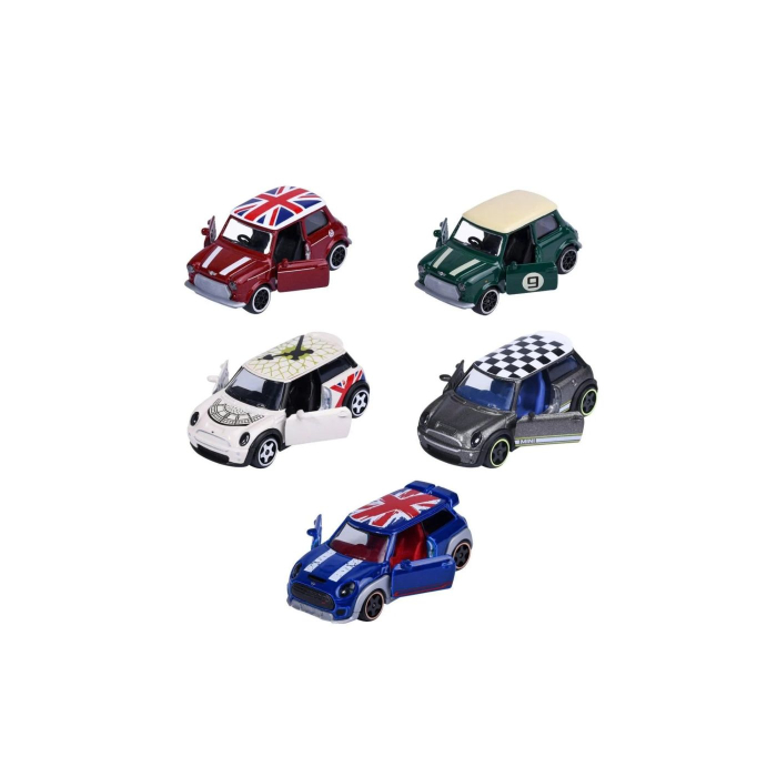 MAJORETTE SET 5 MASINUTE METALICE MINI ICONS SCARA 1 LA 64 [2]