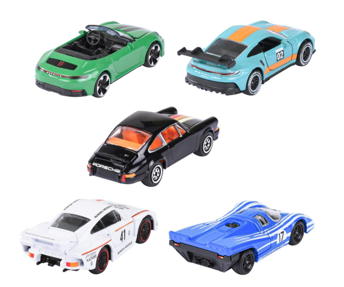 MAJORETTE SET 5 MASINUTE METALICE PORSCHE 2 MODELE EXCLUSIVE SCARA 1 LA 64 [4]