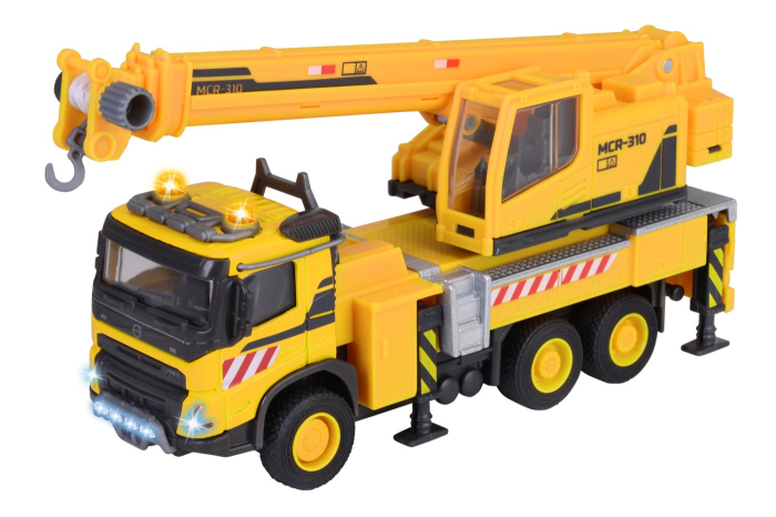 MAJORETTE VOLVO CAMION CU MACARA [2]