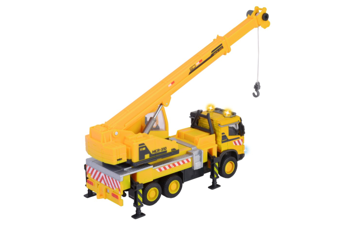 MAJORETTE VOLVO CAMION CU MACARA [4]