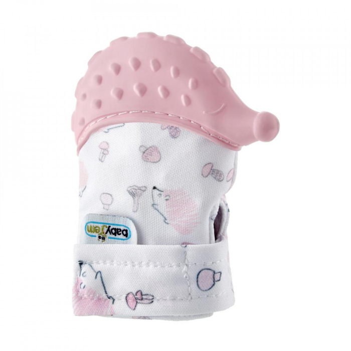 Manusa bebelusi pentru dentitie Scratch Gloves (Culoare: Alb) [3]