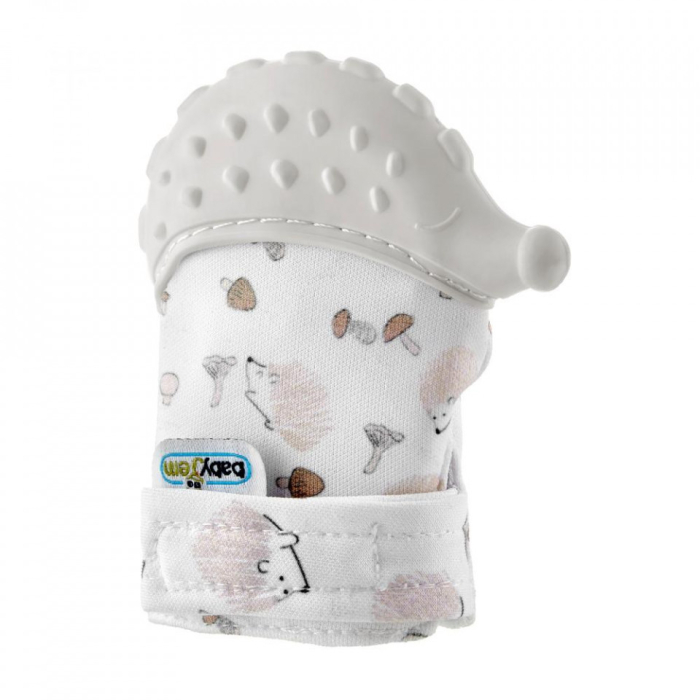 Manusa bebelusi pentru dentitie Scratch Gloves (Culoare: Alb) [8]