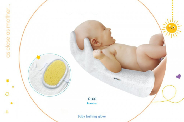 Manusa pentru baita White BabyJem [4]