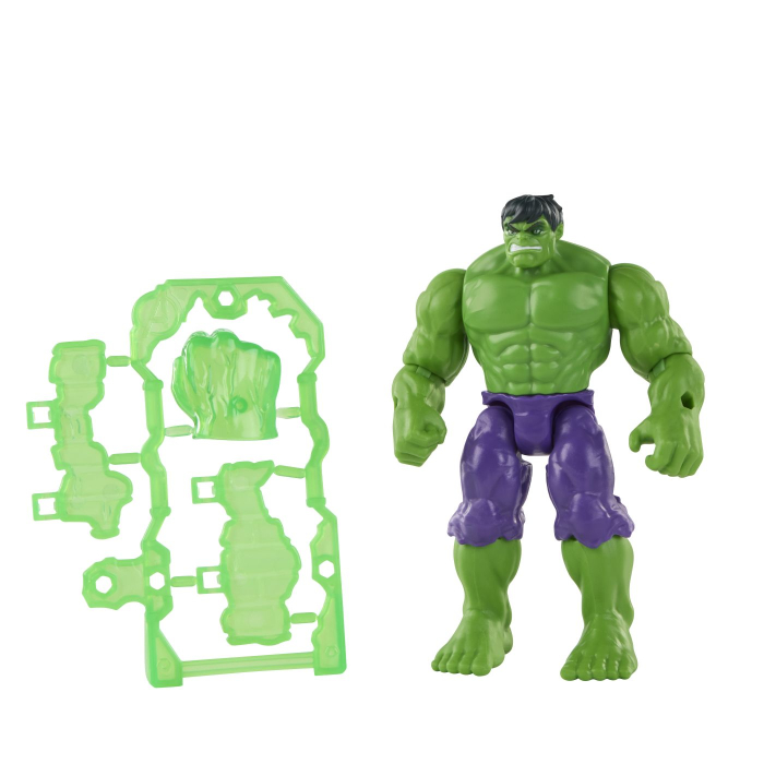 MARVEL AVENGERS ACTION VERS SET FIGURINA HULK SI ACCESORII 11.4CM [3]