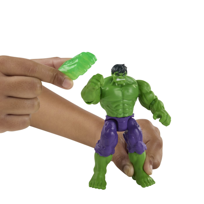 MARVEL AVENGERS ACTION VERS SET FIGURINA HULK SI ACCESORII 11.4CM [7]