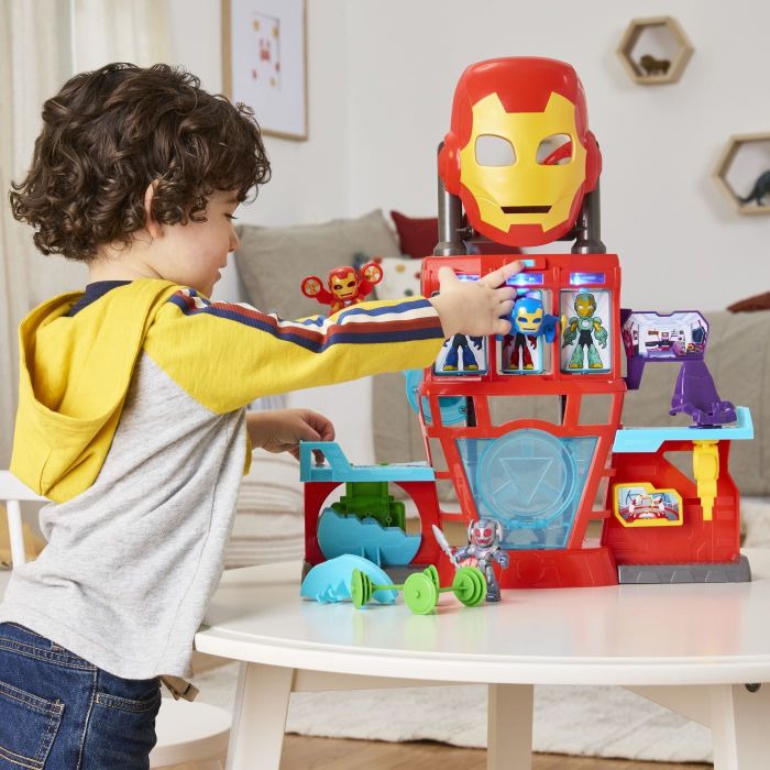 MARVEL IRON MAN SI PRIETENII SAI UIMITORI SET DE JOACA [4]