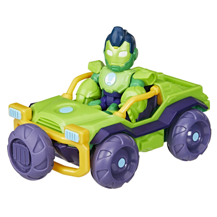 MARVEL IRON MAN SI PRIETENII SAI UIMITORI SET VEHICUL SI FIGURINA IRON HULK [8]