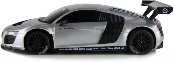 MASINA CU TELECOMANDA AUDI R8 ARGINTIU CU SCARA 1 LA 24 [2]