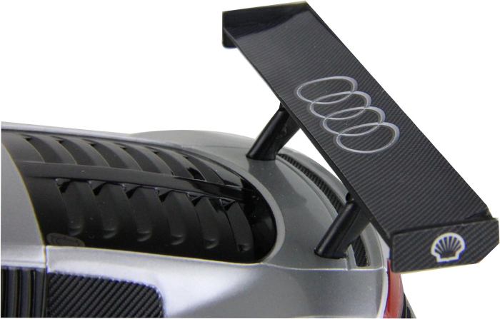 MASINA CU TELECOMANDA AUDI R8 ARGINTIU CU SCARA 1 LA 24 [5]