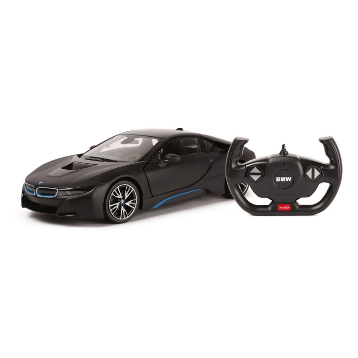 MASINA CU TELECOMANDA BMW I8 NEGRU SCARA 1 LA 14 [2]