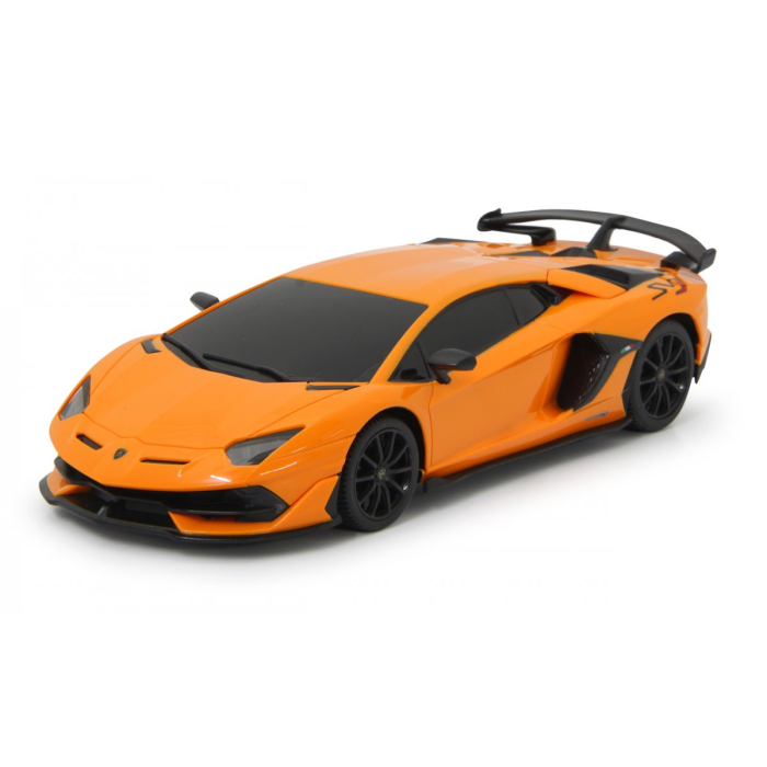 MASINA CU TELECOMANDA LAMBORGHINI AVENTADOR SVJ PORTOCALIU CU SCARA 1 LA 24 [4]