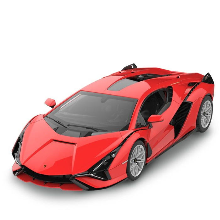 MASINA CU TELECOMANDA LAMBORGHINI SIAN ROSU CU SCARA 1 LA 14 [6]