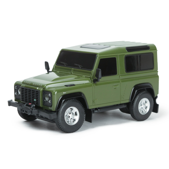 MASINA CU TELECOMANDA LAND ROVER DEFENDER VERDE CU SCARA 1 LA 24 [3]