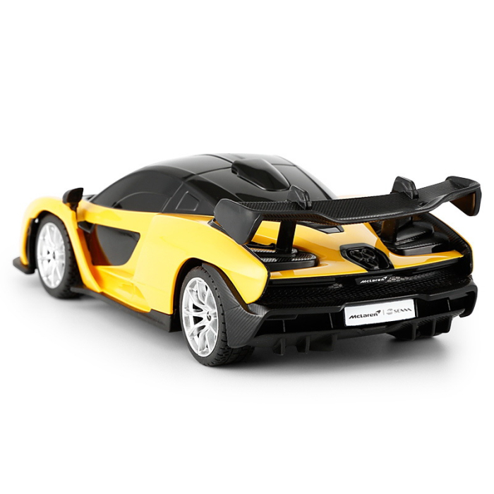 MASINA CU TELECOMANDA MCLAREN SENNA GALBEN CU SCARA 1 LA 24 [7]