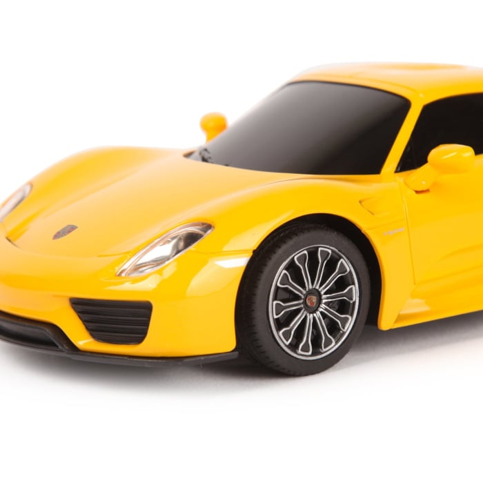 MASINA CU TELECOMANDA PORSCHE 918 SPYDER GALBEN CU SCARA 1 LA 24 [4]