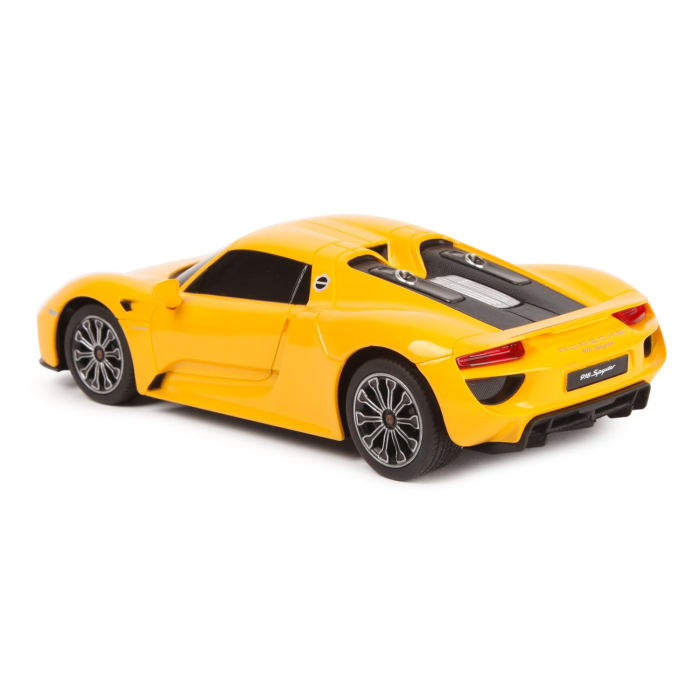 MASINA CU TELECOMANDA PORSCHE 918 SPYDER GALBEN CU SCARA 1 LA 24 [5]