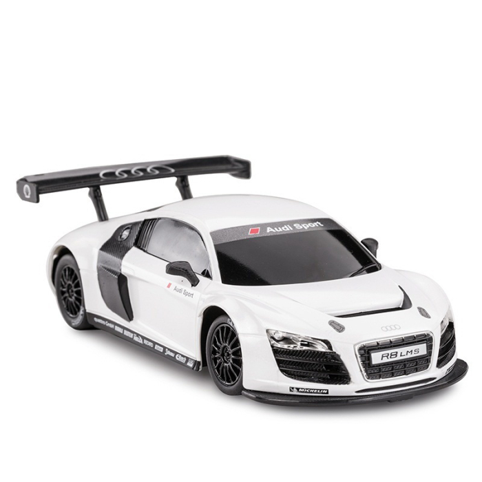 MASINUTA METALICA AUDI R8 ARGINTIE SCARA 1 LA 24 [5]