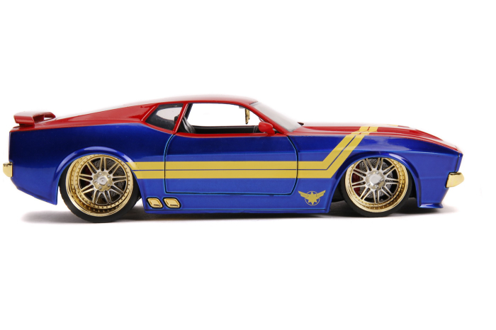 MASINUTA METALICA CAPTAIN MARVEL 1973 FORD MUSTANG MACH 1 SCARA 1 LA 24 [4]