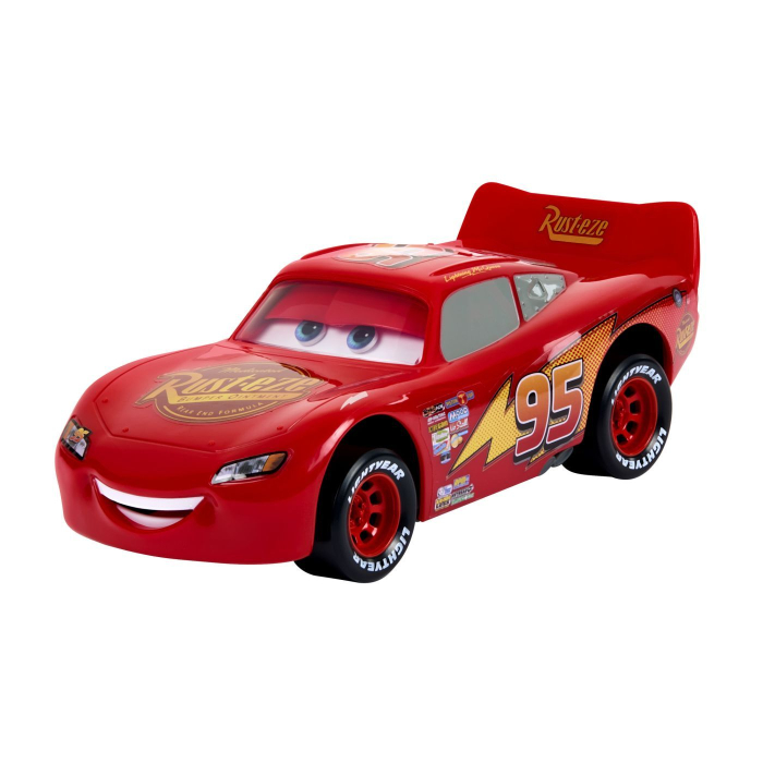 MASINUTA METALICA CARS3 FULGER MCQUEEN CU OCHI SI GURA MOBILA [5]