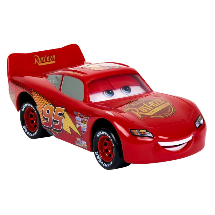 MASINUTA METALICA CARS3 FULGER MCQUEEN CU OCHI SI GURA MOBILA [2]