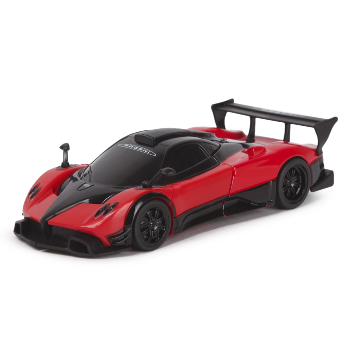 MASINUTA METALICA CONVERTIBILA PAGANI ZONDA R ROSU CU SCARA 1 LA 32 [2]