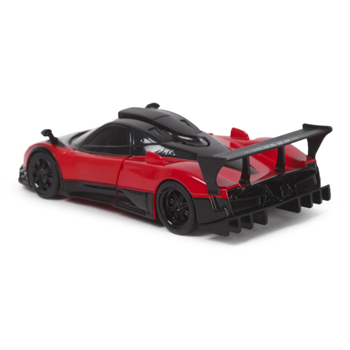 MASINUTA METALICA CONVERTIBILA PAGANI ZONDA R ROSU CU SCARA 1 LA 32 [3]