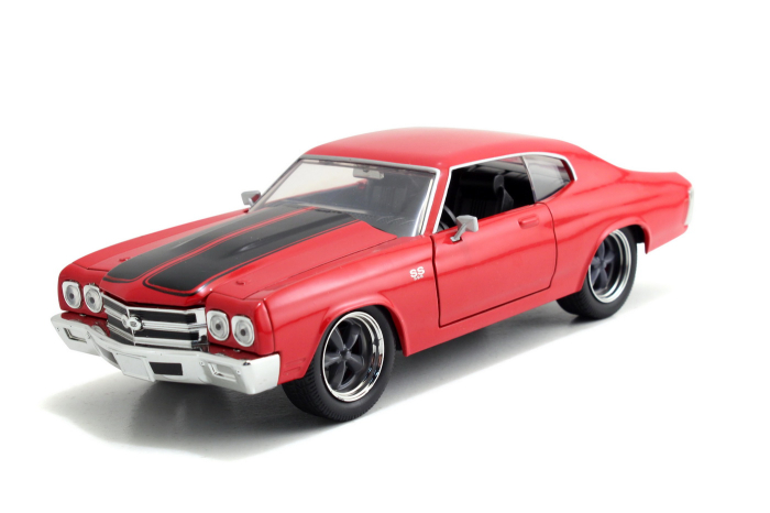 MASINUTA METALICA FAST AND FURIOUS 1970 CHEVY CHEVELLE SCARA 1 LA 24 [3]