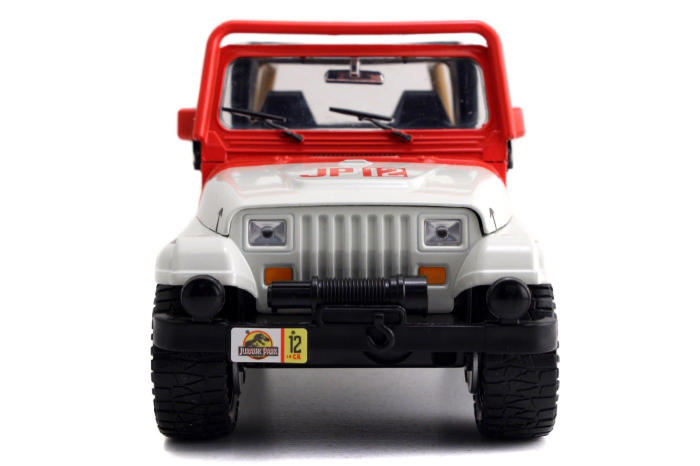 MASINUTA METALICA JURASSIC WORLD 1992 JEEP WRANGLER 1:24 [7]