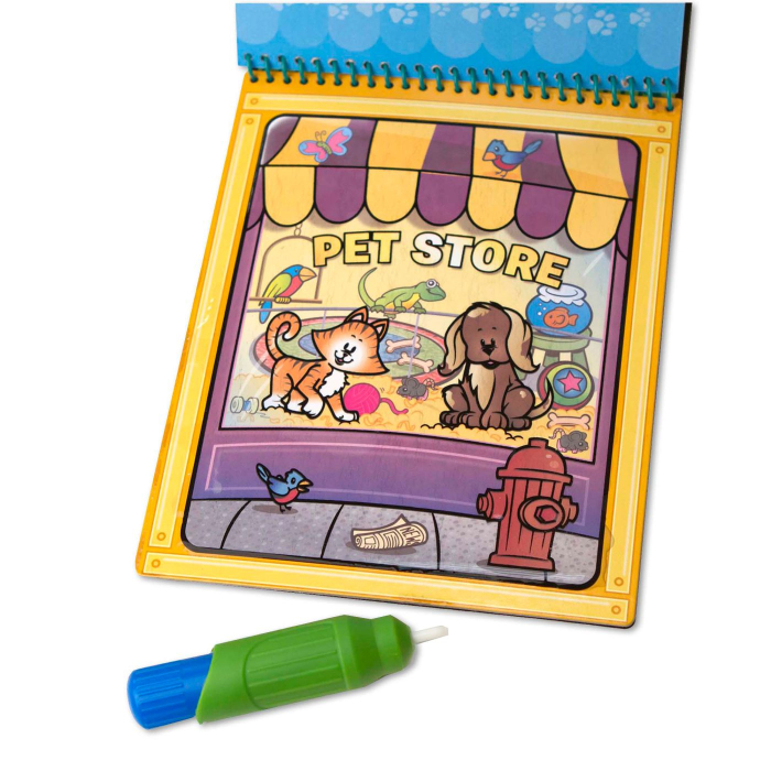 MELISSA AND DOUG WATER WOW CARTE DE COLORAT ANIMALE REUTILIZABILA CU APA [6]