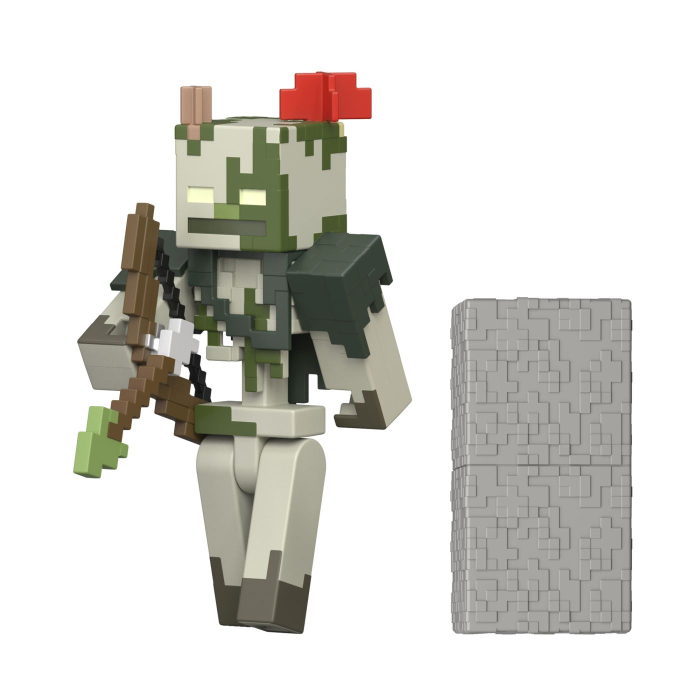 MINECRAFT CRAFT A BLOCK FIGURINA BOGGED 8CM [4]